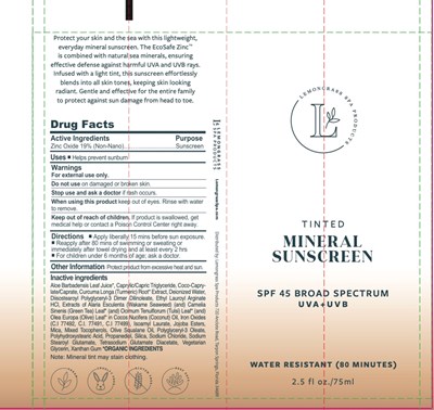 Label (Lgs Spf 45 Tinted)